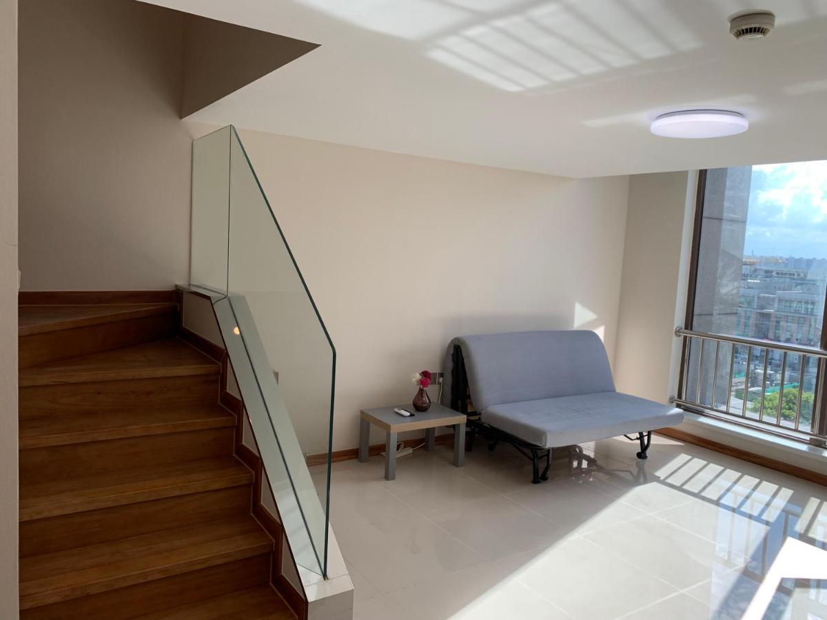 Inestin Shanghai Apt Waigaoqiao Esterno foto